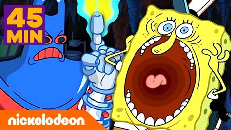 Spongebob 45 Menit Penjahat Paling Dicari Di Bikini Bottom