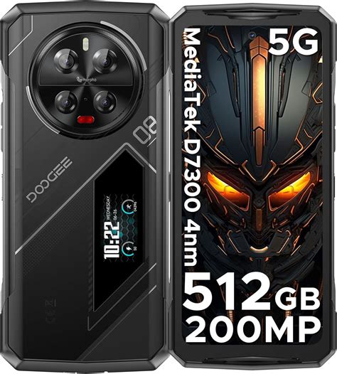 Amazon.com: DOOGEE V40 Pro 5G Rugged Phone, 36GB RAM+512GB ROM Android