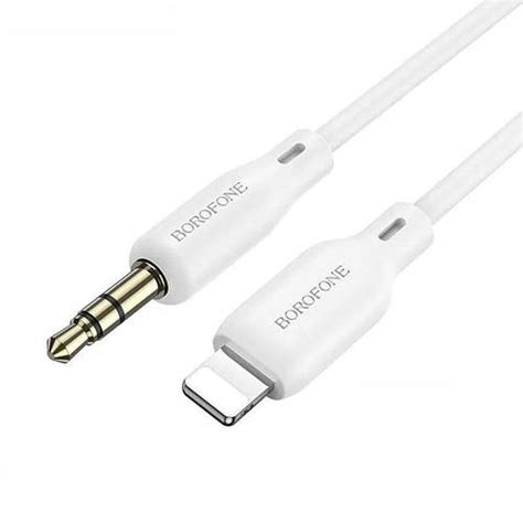 Аудиокабель BOROFONE BL18 iP silicone digital audio conversion cable ...