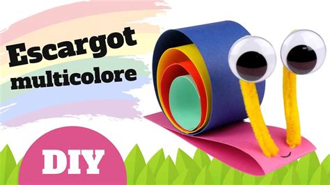 Comment Fabriquer Un Escargot En Papier Bricolage Facile Pour