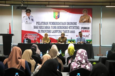 Pemprov Lampung Gelar Kegiatan Pemberdayaan Ekonomi Perempuan Bagi