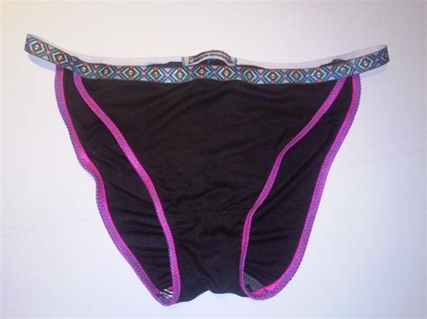 Solid Silk Jersey Bikini Style Panties Tanga Style Underwear In Your Choice Of Colors Etsy