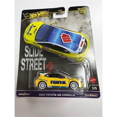 高階風火輪 hot wheels Toyota GR Corolla premium rain x 蝦皮購物