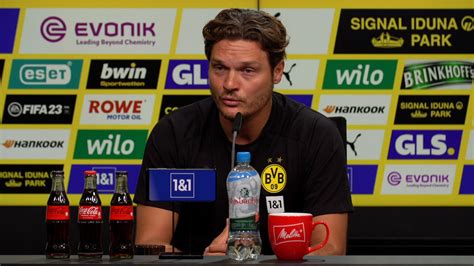 Bvb Tv Pressekonferenz Vor Leipzig