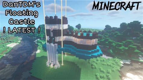 How To Build DanTDM S LATEST Minecraft Hardcore Floating Castle In