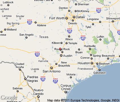 Leander Tx On Map - Coleen Catharine