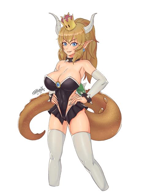 Bowsette By SunmuraiX Hentai Foundry