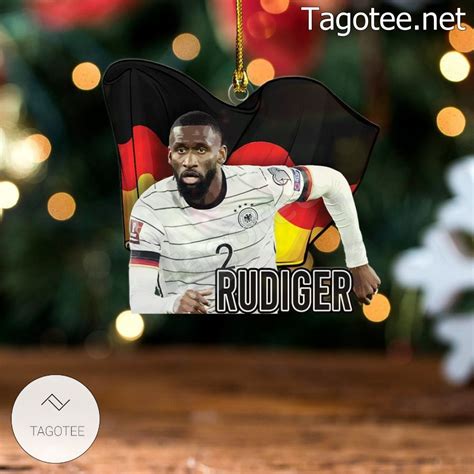 Germany Antonio R Diger Xmas Ornament Tagotee