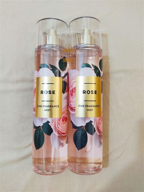 BBW Rose Fine Fragrance Mist 236ml Beauty Personal Care Fragrance Deodorants On Carousell