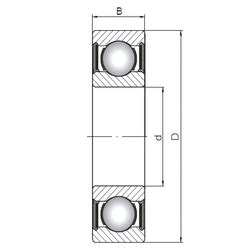 ISO 6006-2RS - Chinese Maximum Complex Bearings Wholesaler