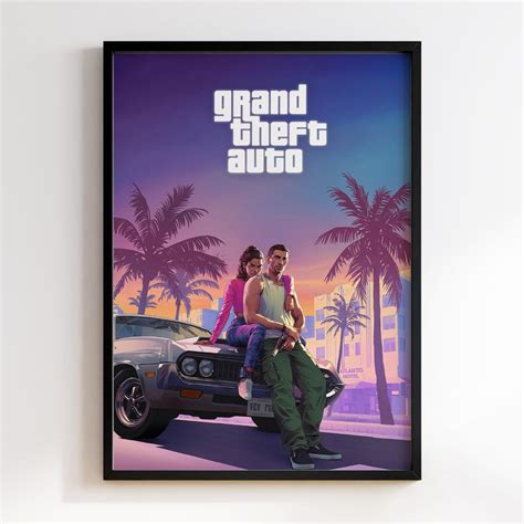 Постер Grand Theft Auto | Купити плакат GTA