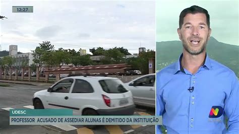 UDESC professor acusado de assediar alunas é demitido da instituição