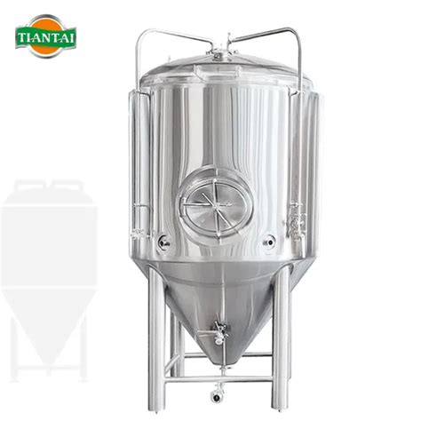 15000L 304 Stainless Steel Conical Fermenter With Cooling Jacket For