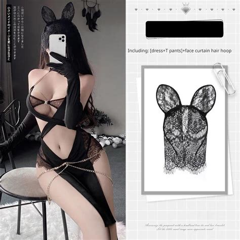 Lingerie Sexy Para Mulheres Cosplay Catgirl Vestido De Porno Feminino Perspectiva De Renda Roupa