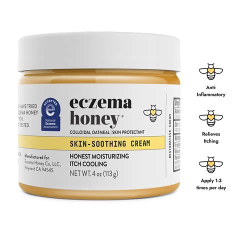 Eczema Honey Original Skin Soothing Cream Eczema Honey Co