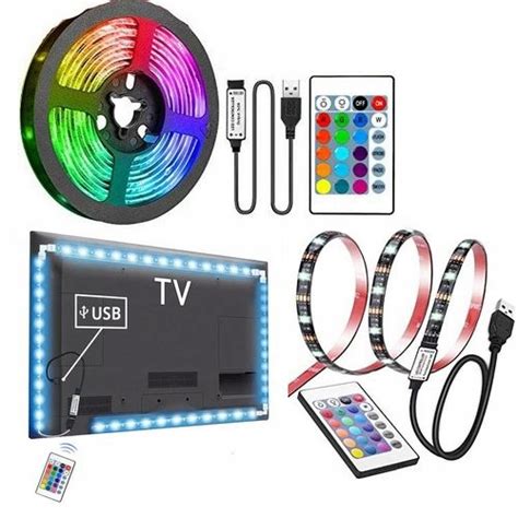 Pod Wietlenie Tv Ta Ma Rgb Led Cm Usb Pilot M Usb Led Cena