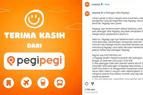 Pegipegi Didirikan Pada Hingga Tahun Beroperasi Sebagai