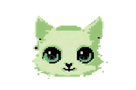 Pixel Cat Cat Icon On Transparent Background Art Cat 22993784 Png