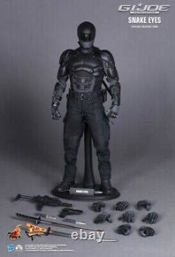Hot Toys Mms G I Joe Retaliation Snake Eyes Masterpiece Figuresealednew