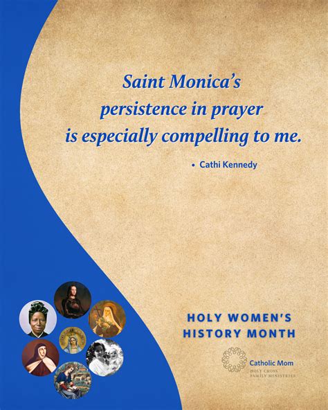holy womens history month saint monica