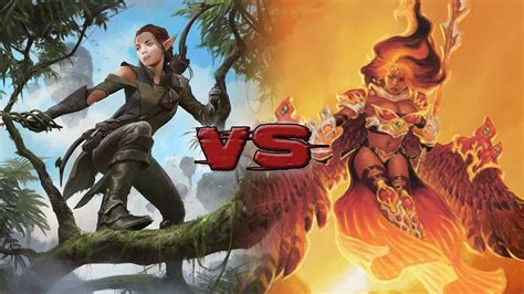 Nissa Vastwood Seer Vs Akroma Angel Of Fury Commander Edh