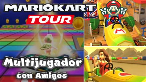 Mario Kart Tour Multijugador Con Amigos Youtube