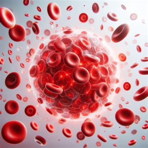 Premium Psd Red Blood Cell Clot