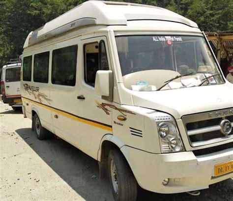 9 Seater 1x1 Deluxe Tempo Traveller Hire In Delhi Noida Gurgaon