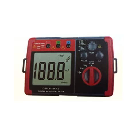 G Tech 1812EL Digital RCD ELCB Tester GalaxyToolsHub