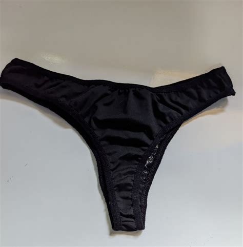 Calcinha Fio Dental Preta Lingerie Feminina Nunca Usado Enjoei