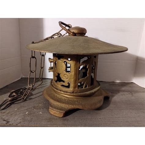 Large Cast Iron Japanese Pagoda Etsy