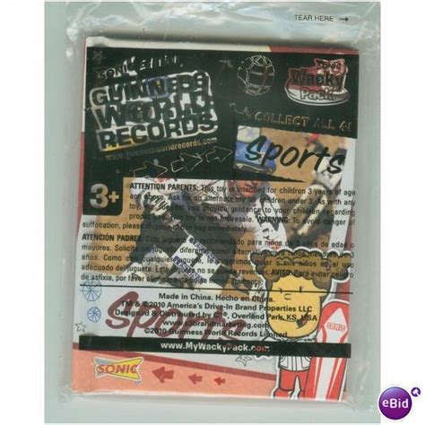 2010 Sonic Guinness World Records Sports Book Mint in Package on eBid ...