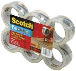 Amazon Scotch High Performance Packaging Tape 48mm X 50m 6 Ct