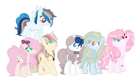 Mlp New Mane 6 Next Gen By Seaswirlsyt On Deviantart