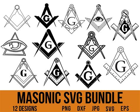 Masonic Svg Bundle Freemason Svg Third Eye Svg Masonic Freemason