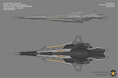 Mass Effect Dotr Cerberus Carrier Underside By Exofuture On Deviantart