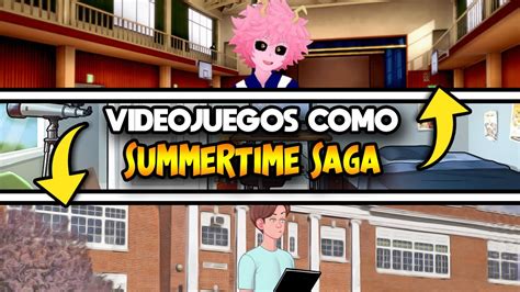 Top 5 Juegos Parecidos A Summertime Saga Parte 8 YouTube