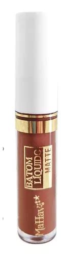 Batom Liquido Matte Nude Hard Mahav 40ml MercadoLivre
