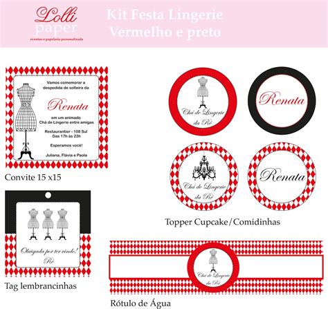 Lollipaper Kit Ch De Lingerie