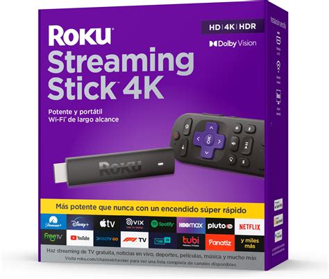 Roku® Streaming Stick™ Plus 2025 - Dispositivo de Streaming 4K y HDR
