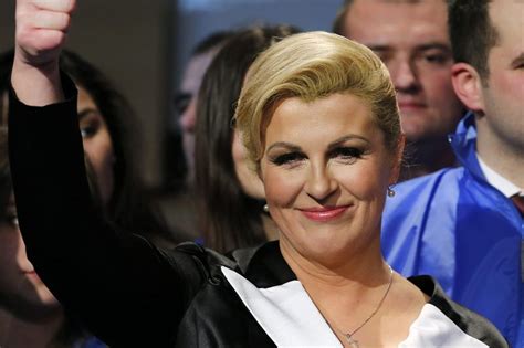 Kolinda Grabar-Kitarovic Becomes First Female President of Croatia - WSJ