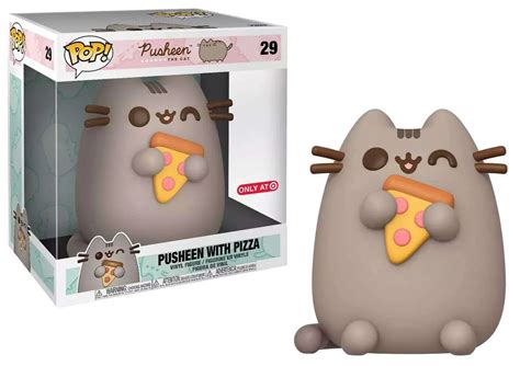 Funko Pusheen The Cat POP Pusheen With Pizza Exclusive 10 Vinyl Figure