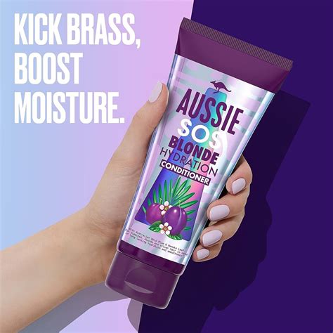 Aussie Sos Minute Miracle Blonde Hair Hydration Conditioner Ml For Sale Online Ebay