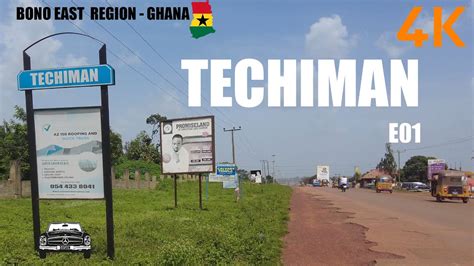 Techiman Walk Tour E Bono East Region Of Ghana K Youtube