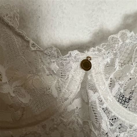 Gooseberry Intimates Tops Nwt Gooseberry Intimates Coquette Ruffle White Bodysuit Lingerie