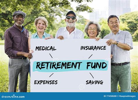 Retirement Fund Investment Diagram Concept Stock Photo Image Of