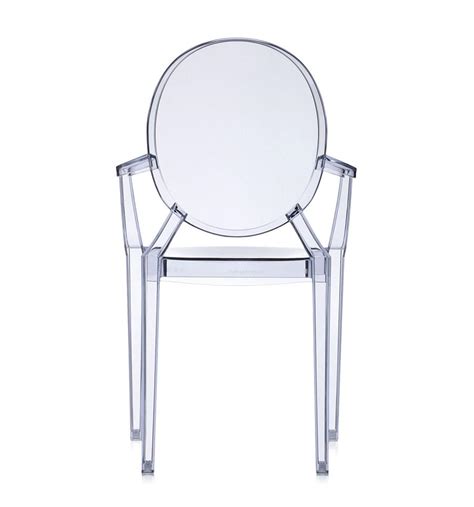 Kartell Set De Chaises Louis Ghost Bleu Polycarbonate Partir