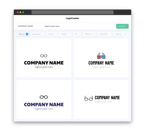 spectacles logo design create   spectacles logos