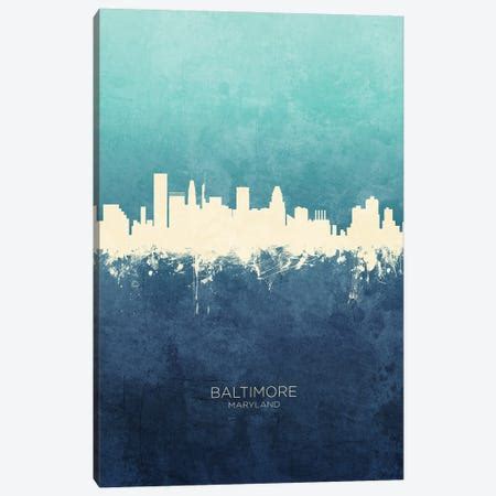 Baltimore Skyline Canvas Print by Kharin Hanes | iCanvas