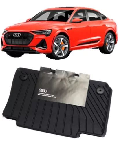 Jogo Tapetes Em Borracha Audi Q8 E Tron 2019 2023 Original